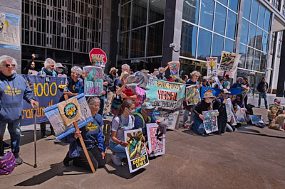 Stop Line 3 Activists Rally At US Army Corps Of Engineers Office:July 16th, 2021